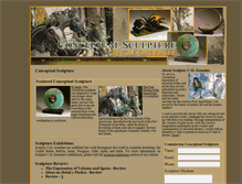 Tablet Screenshot of conceptual-sculpture.com